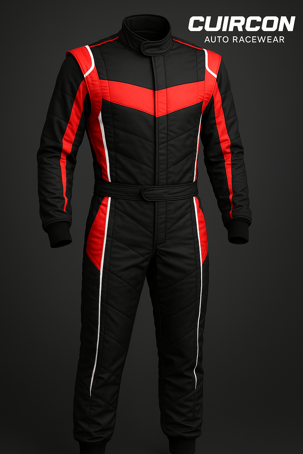 Cuircon custom racing suit — customizable zones