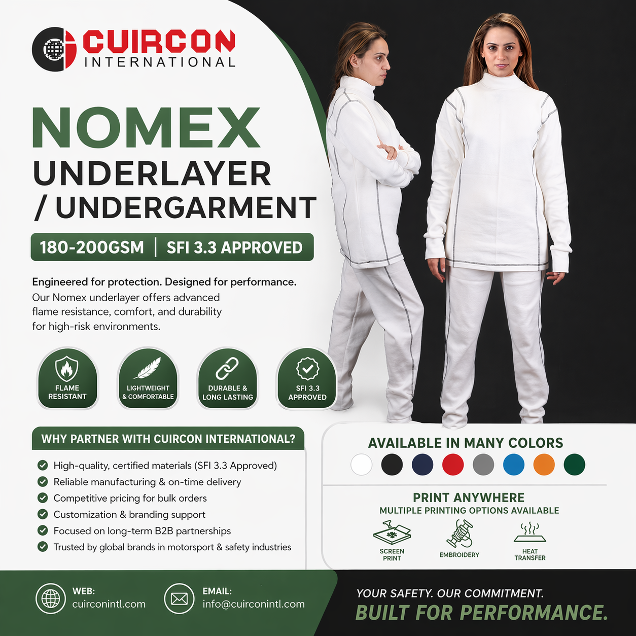 Fire-Resistant Base Layers, Balaclavas and Socks: The Layer Under the Suit